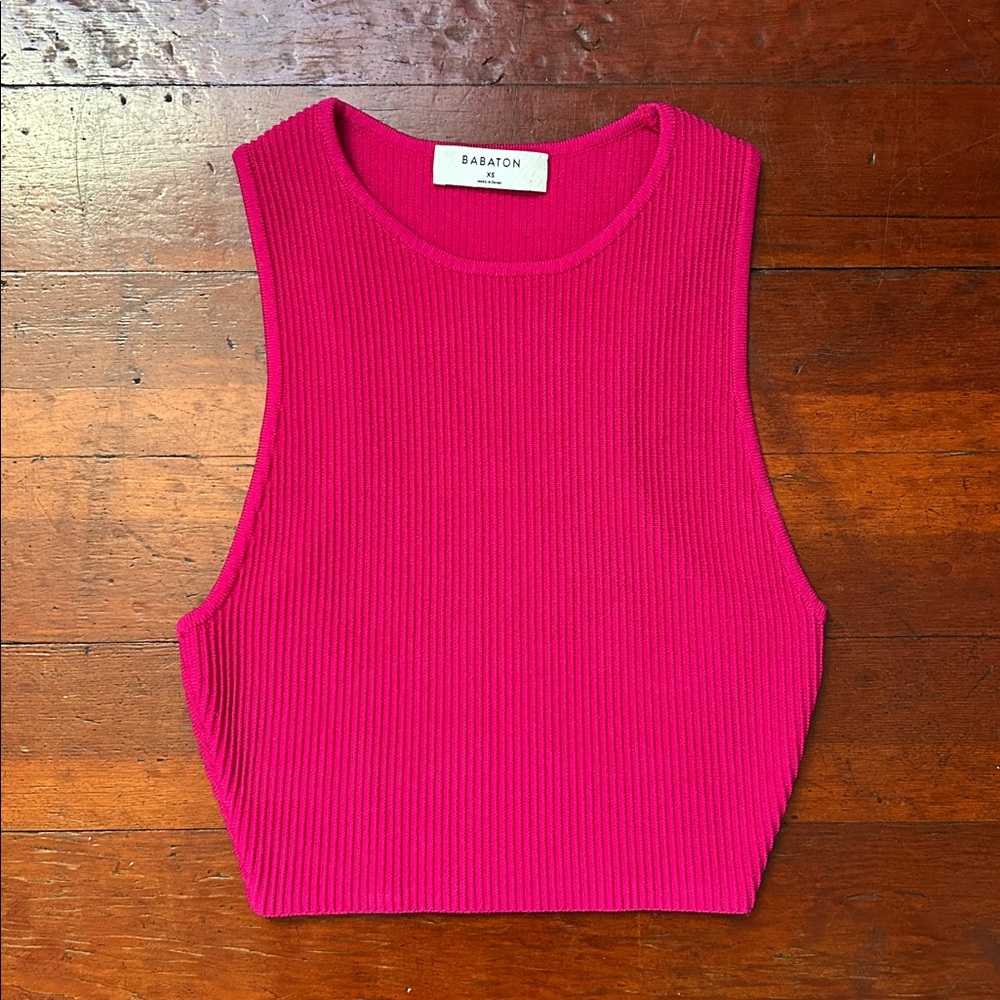 Babaton Sculpt Knit Racer Tank